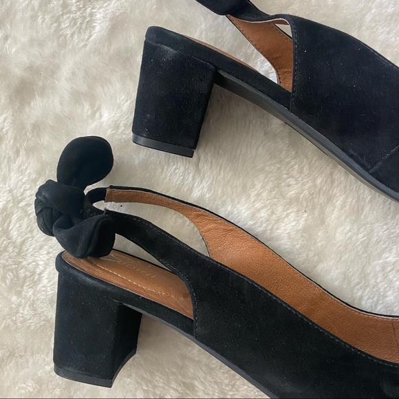 Anthropologie sudini suede slingback - Picture 5 of 6